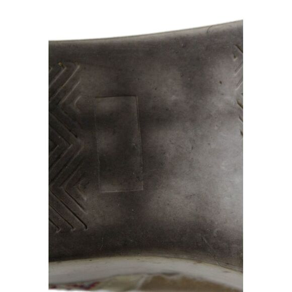 Johnny Was Womens Slip On Metallic Floral Embroidered Sneakers Gold Leather 37 - Picture 5 of 6